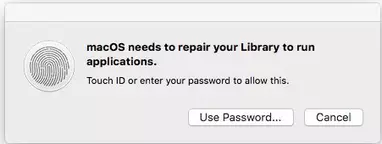 Mac os needs to rebuild the library free